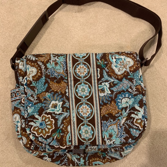 Java Blue Messenger Bag - Picture 1 of 4